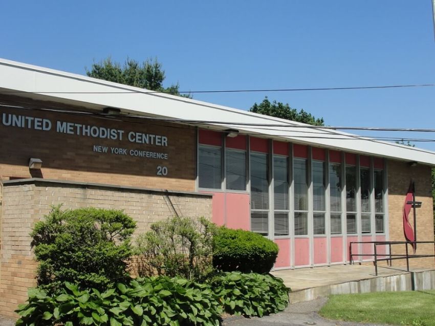 The United Methodist Church's New York Annual Conference Center Office, located at White Plains, New York.