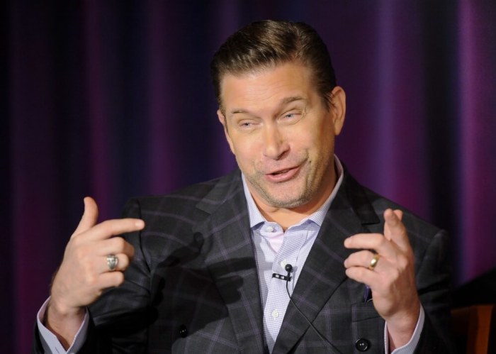 Actor Stephen Baldwin takes part in a panel discussion of NBC Universal's series 'All-Star Celebrity Apprentice' during the 2013 Winter Press Tour for the Television Critics Association in Pasadena, California January 6, 2013.