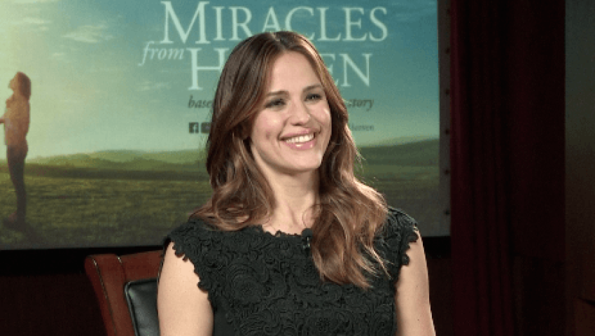 Cast member Jennifer Garner of the movie "Miracles from Heaven" in Dallas, Texas, February 2016.