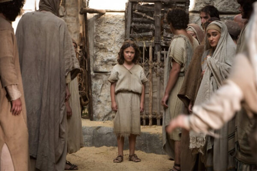 Film still from "The Young Messiah," 2016.
