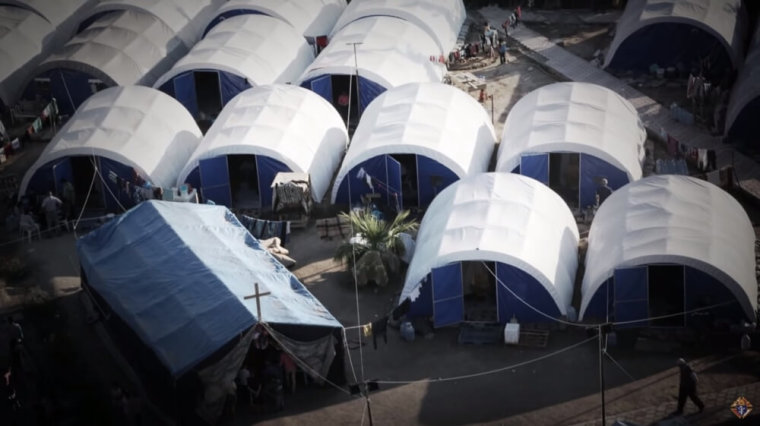 Mar Elia Church refugee camp