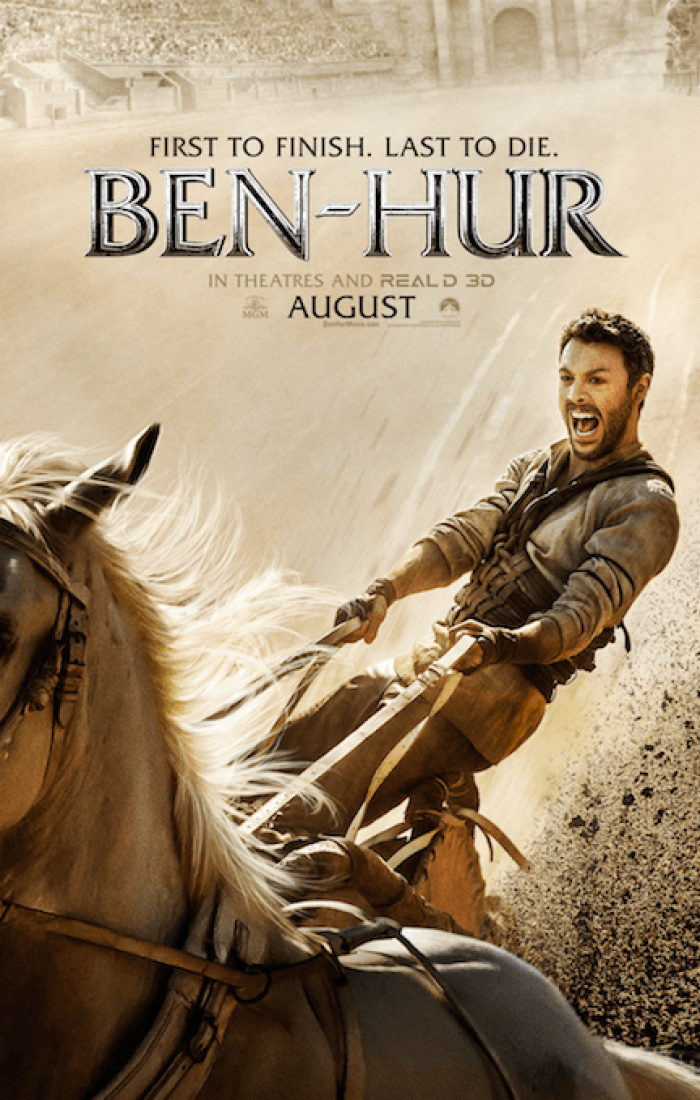 Paramount Pictures and MGM's motion picture 'Ben-Hur' hits theatres August 12.