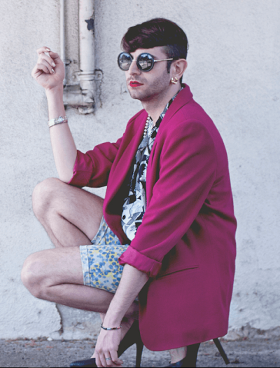 Jacob Tobia, a 'genderqueer' activist, writer, and speaker.