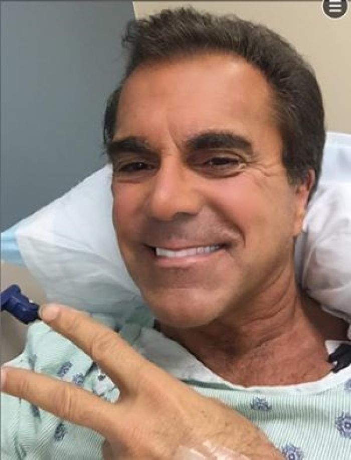 Carman Licciardello shared in a Facebook post on March 22, That he is back in the hospital.