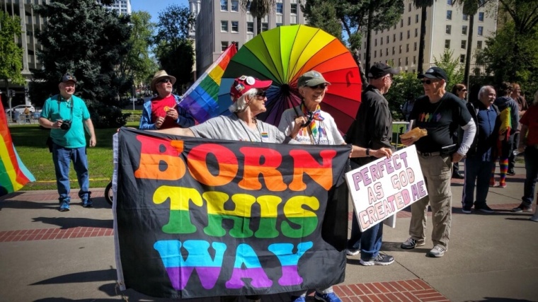 Sacramento LGBT Rally