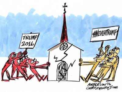 Is Trump Tearing The Christian Right Apart?