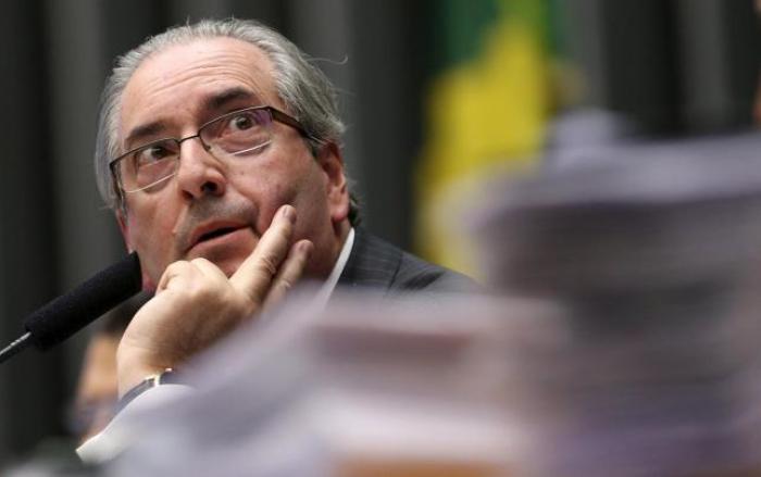 Brazil's Lower House Speaker Eduardo Cunha attends a session of the National Congress in Brasilia, Brazil, March 2, 2016.