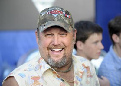 Actor Larry the Cable Guy arrives at the 'Cars 2' film premiere in the Hollywood, California, June 18, 2011.