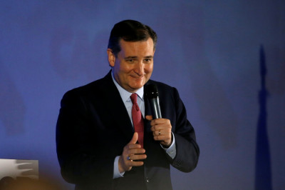 Republican presidential candidate Ted Cruz (R-TX) speaks at the California GOP convention in Burlingame, California, U.S., April 30, 2016.