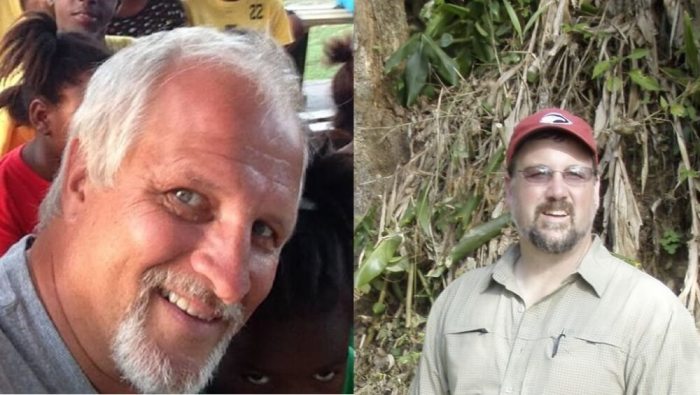 Harold Nichols,53 (L) and Randy Hentzel, 48 (R) missionaries with the Pennsylvania-based TEAMS for Medical Missions were brutally murdered on the Caribbean island of Jamaica on April 30, 2016.