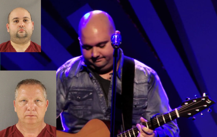 Jason Kennedy, 46 (inset - bottom L), served as a children's minister at Grace Baptist Church in Knoxville, Tennessee while Zubin Parakh, 32 (inset - top L and main) is no longer listed as 'Creative Pastor' at Life House Church in Oak Ridge, Tennessee.