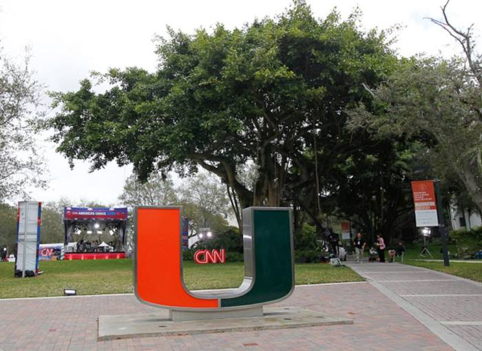 The University of Miami.