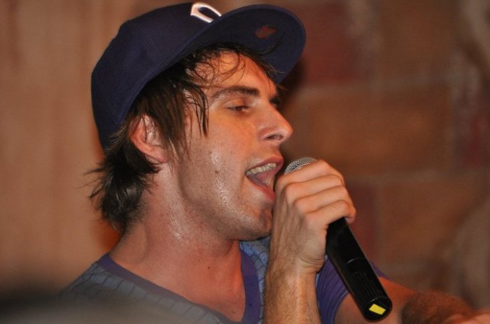 Trey Pearson, 35, lead singer of rock band Everyday Sunday.
