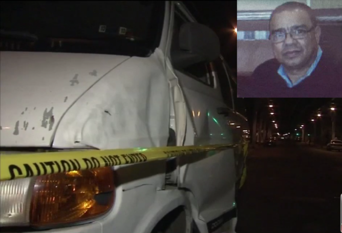 Pastor Eliezer Leon, 57 (inset) was killed during a hit-and-run accident in Philadelphia, Pennsylvania last Thursday.