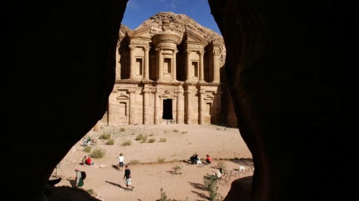 A view of the ancient city of Petra January 4, 2008.