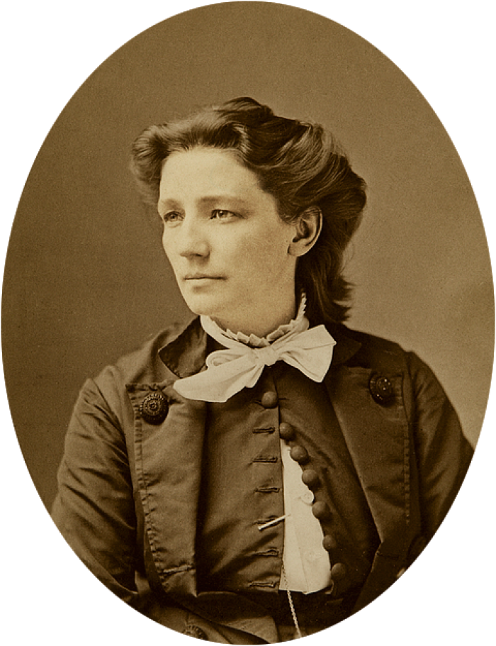 Former Equal Rights Party presidential candidate Victoria Woodhull, (1838-1927).