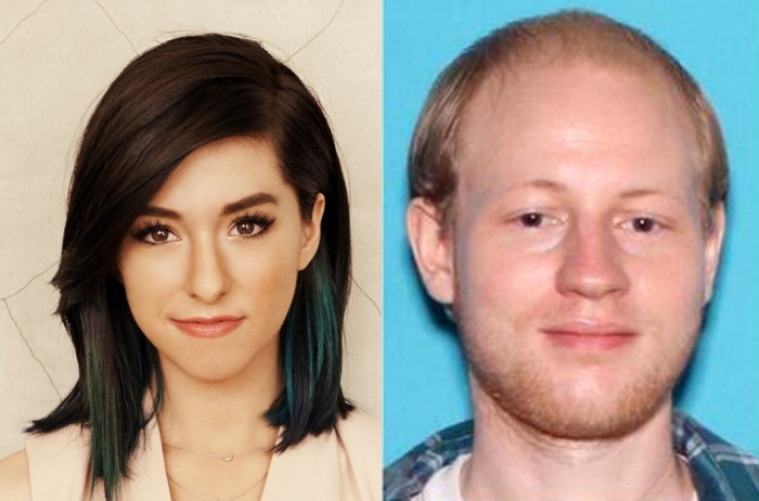 Christian singer Christina Grimmie, 22 (L) was fatally shot in the head last Friday by Kevin James Loibl, 27 (R) in Orlando, Florida on the night of June 10, 2016.