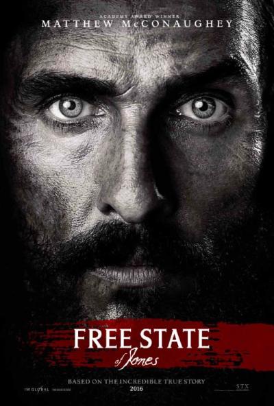 Academy-Award winner Matthew McConaughey stars as Newt Knight in 'Free State of Jones,' 2016.