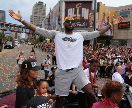 Cleveland fans believe LeBron can end all the heartbreak