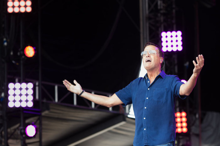 Michael W. Smith sings at Together 2016 on the National Mall in Washington D.C. on July 16, 2016.