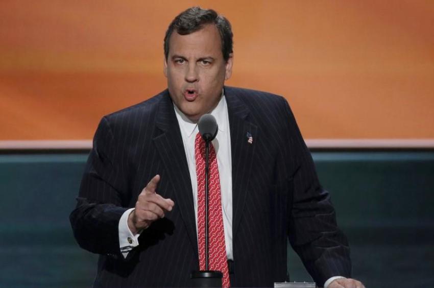 Former New Jersey Governor Chris Christie
