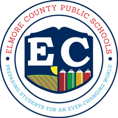 The logo for Elmore County School District of Alabama.