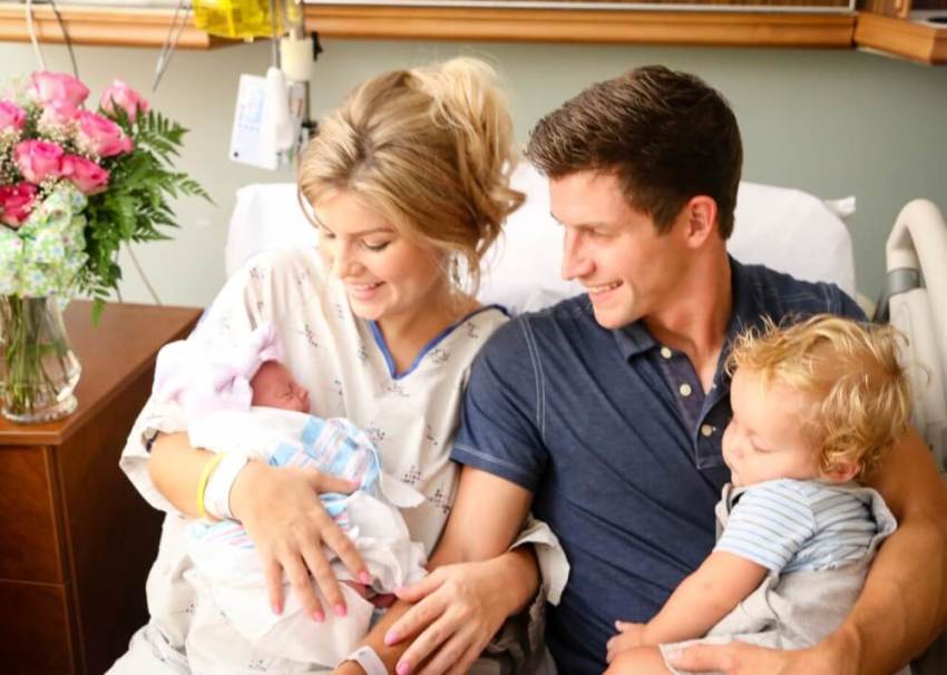"Bringing Up Bates" Stars Chad and Erin Bates Welcome Daughter, Brooklyn Elise, August 6, 2016.
