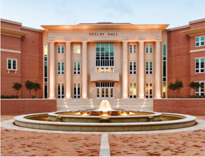 Shelby Hall at the University of South Alabama in Mobile