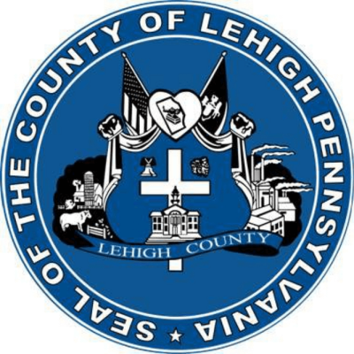 The official seal of the County of Lehigh, Pennsylvania.