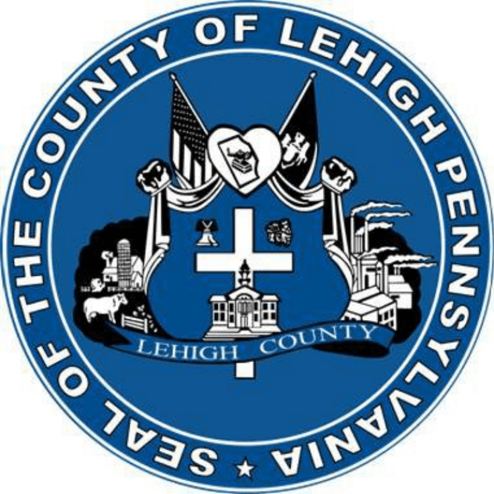 The official seal of the County of Lehigh, Pennsylvania.