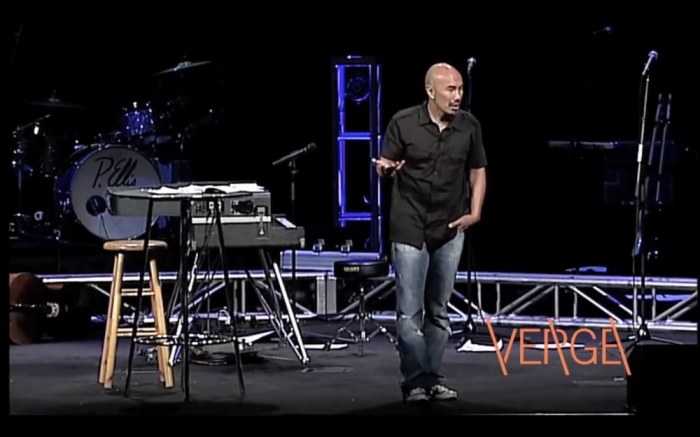 Francis Chan, as shown in a video by Verge Network.