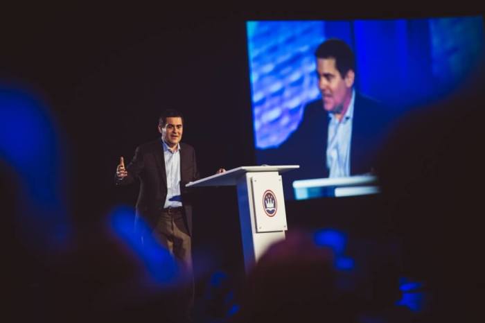 Russell Moore speaking at the Ethics & Religious Liberty Commission's conference, 'Onward: Engaging the Culture Without Losing the Gospel,' Nashville, Tennessee, August 26, 2016.