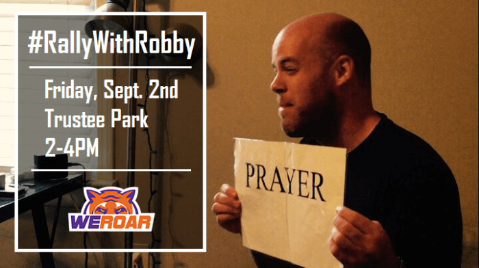 Community evangelist Robby Roberts was allegedly asked to leave the campus of Clemson University for praying outside a designated free speech area. University officials deny however that he was asked to leave.