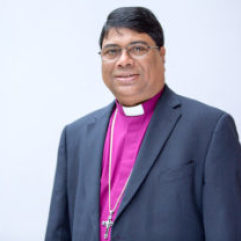 Archbishop Joseph D'Souza and Rev. Johnnie Moore