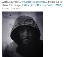 MLK Hoodie Photo Goes Viral After George Zimmerman Verdict; Divides Opinion