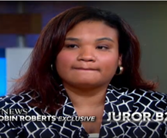 George Zimmerman 'Got Away With Murder,' Says Juror B29