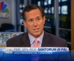 Rick Santorum Calls Gov't 'Timid' on Terror; Says He's 'Open' to Presidential Run in 2016