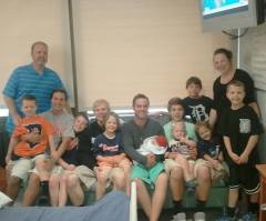 Family Hoping for Daughter Gets 12th Son