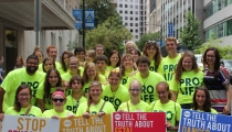 Pro-Lifers Rally Outside ABC News to Demand Fair Coverage of Abortion