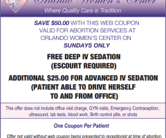 Controversial 24-Hour Clinic Lures Women With $50 Discounts on 'Sundays Only' Abortions