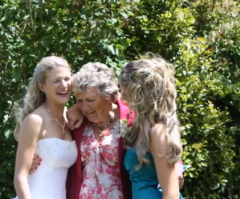 Grandma Crashes Wedding Party After Splashing Bride With Drinks ... You Won't Believe What Happens Next