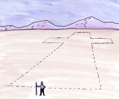 Envisioning a Cross in the Desert
