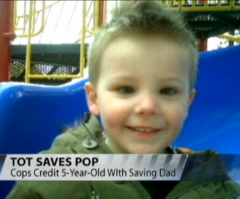 'Very Bright' 5-Year-Old Helps Save Father's Life After He Suffers Stroke While Driving