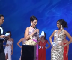 Beauty Queen Contestant Joanlia Lising Spits Nonsense on Why Seeing Is The Best Sense