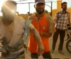 'Extremely Distressing' Video Released of Syria Bomb Victims: 'Like the Walking Dead'