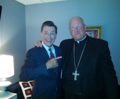 Stephen Colbert Hosts Cardinal Dolan: Talks Atheists and Heaven, Pope's Gay Remarks