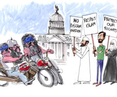 A Capitol Confrontation on 9/11