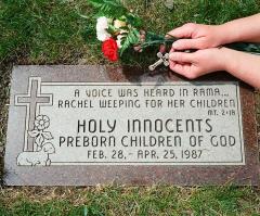 National Day of Remembrance Memorializes 55 Million Aborted Children