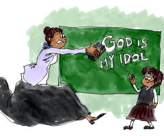 You Can't Write 'God' In Here!