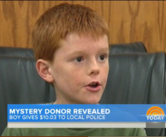 11-Year-Old Boy Donates Entire Savings of $10.03 to Local Police Department